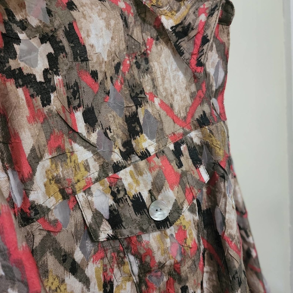 Ruby Rd. Favorites Collared Button Front Patterne… - image 5